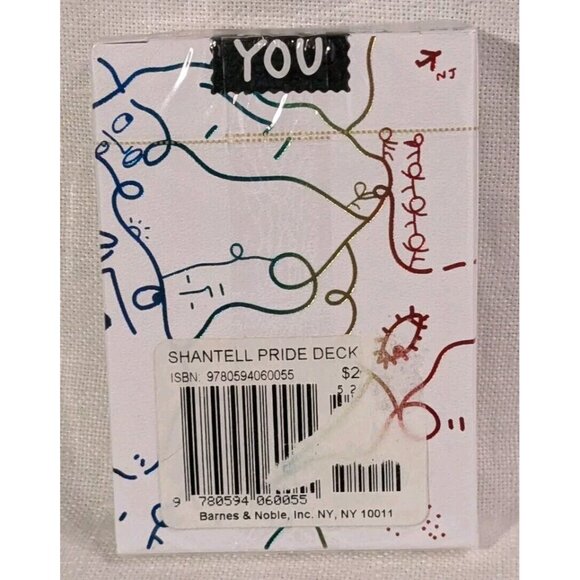 Shantell Pride Playing Cards Deck Sealed Whitney Artist Martin 2022 Whimsical - Picture 2 of 10